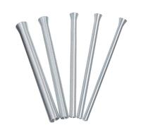 JUMPLAWN Doblador de tubos de resorte para refrigeración, juego de 5 piezas, acero elástico, fácil de usar, herramienta manual para doblado de tubos de cobre y aluminio, 8.07 x 0.98 x 0.98