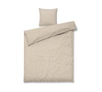 Juna Juego de cama Daisy 150x210 cm Sand-blanco