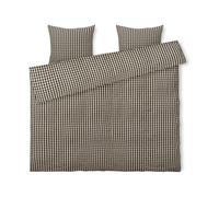 Juna Juego de funda nórdica Bæk&Bølge 220x220 cm Negro-arena