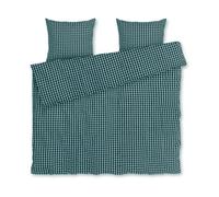 Juna Juego de funda nórdica Bæk&Bølge 220x220 cm Verde-azul claro