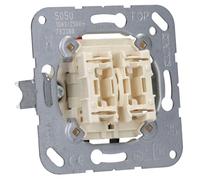 JUNG 505U Mecanismo Interruptor, 10 AX / 250 V, Doble interruptor