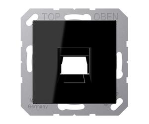 Jung A500 RJ45 Toma De Red Tapa Negra - A1569-1WESW