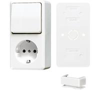 Jung AP600 Interruptor combinado blanco con paquete RA - B676AWW