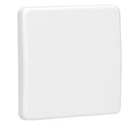 JUNG CD590WW Tecla Simple, Duroplástico (Resistente Al Rayado) Brillante, Blanco Alpino