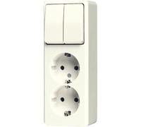Jung Combinación Serie AP600 Toma de 2 vías con protección - 625A