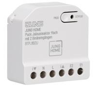 Jung home btpj1b2u puck - actuador de persianas (1 vía, empotrable, m