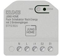 Jung JUNG HOME Puck BT P SE1 B2 U, actuador de conmutación, 1 vía, Energy, m.2, con entradas binarias