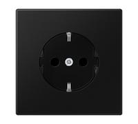 Jung ls 1520 swm toma de corriente tipo f negro