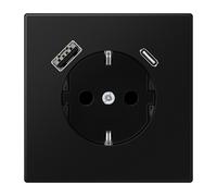 Jung Toma de corriente LS1520-15CASWM con USB Tipo AC