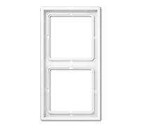 Jung LS982WW Macro, Duroplástico, Resistente al Rayado, Brillante Blanco Alpino, Doble, 81 X 152mm