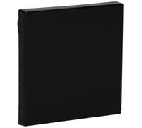 JUNG LS990SW Tecla Simple, Duroplástico (Resistente Al Rayado) Brillante, Negro