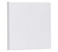 Jung Bike Tecla doble LS995WW Duroplástico resistente al rayado Brillante Blanco alpino