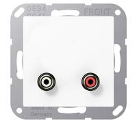 JUNG MA A 1021 WW - RCA - Blanco - Termoplástico - 50 V - -5 a 45 °C