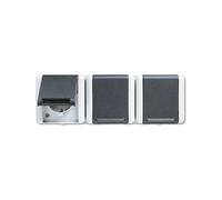 Jung Toma de corriente Schuko triple WG800 IP44 8230W