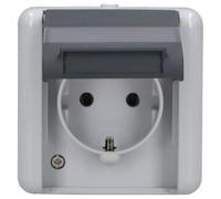 Jung wg800 - Base Enchufe schuko 10-16a/250v regleta wg800