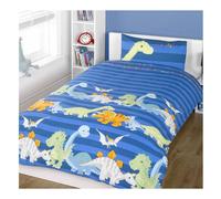 Junior Niños Niño Funda de Edredón Juego de Cama - Stars Nubes Dinosaurio Disney