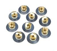 Junta de boquilla de pulverizador, piezas de pulverizador de pintura, anillos de sellado antigoteo, arandelas de cobre puro para pulverización sin aire, 5/10 piezas (10 piezas)