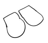Junta de Burlete para Puerta Delantera, 2 Piezas de Sello de Burlete para Puerta Delantera, Kit de Burlete para Puerta de Goma Impermeable a Prueba de Viento, 55395274AW para K
