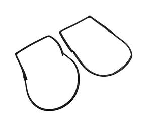 Junta de Burlete para Puerta Delantera, 2 Piezas de Sello de Burlete para Puerta Delantera, Kit de Burlete para Puerta de Goma Impermeable a Prueba de Viento, 55395274AW para K