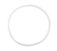 Junta de goma de silicona transparente para olla a presión de aluminio de 22 cm a 32 cm, pieza de repuesto de anillo de sellado blanco para cocinar en casa segura (30 cm)