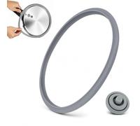 Junta de goma olla wmf Perfect y Perfect Plus Ø22 + valvula wmf Perfect | indicadora de cocción Ø3,junta de goma olla express,repuesto compatible,apto para lavavajillas,Pack de 1
