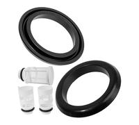 Junta de lavabo, 2 pzs, recambio para 240.282.00.1, 890.615, compatible con lavabo GEBERIT 240.500.00.1, 240.195.00.1, junta de estanqueidad con Ø 68 mm exterior, Ø 46 mm interior, 9 mm de altura