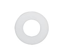 junta de silicona, 10 Juntas Planas Blancas De Goma Silicona, Arandela Sellado for Grifo Plomería(4x20x2mm)