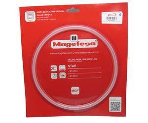 Junta goma silicona olla rapida 22cm magefesa