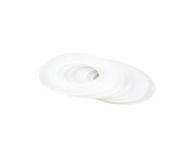 Junta redonda de silicona 10 Uds anillo de sellado silicona 3mm espesor, plan0 junta, espaciador arandela for ajuste NPT BSP1/4" 3/8" 1/2" 3/4" 1"(20x31x3mm)