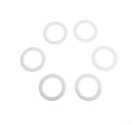 Junta tórica, paquete de 4/6 de 2 pulgadas, pieza de repuesto de sello de goma del calentador 711-4030B, prevención de fugas de alta temperatura, apto para mantenimiento de spa (6 piezas)