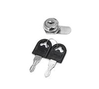 JunYe 10-30mm CAM Lock Archivador Buzón Buzón Cajón Armario Armario 2 Llave - 10mm