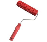 JunZheHub Funda para Pincel de Pintura con Patrón de Flores en Relieve de 7 Pulgadas, Cepillo de Rodillo para Pared Y Techo, Herramienta de Decoración con