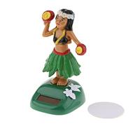 JunZheHub Muñeco Solar Juguete Oscilante Bobble Decorativo para Niños Y Adultos con Panel Solar Material Plástico Adecuado para Regalo Cumpleaños Decora, Verde