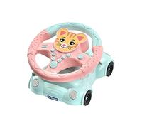 JunZheHub Volante de Juguete Simulación de Conducción Infantil Juego Interactivo Sensorial Educativo Función Musical Adecuado para Niños Y Niñas en Casa Viaje R, Gato
