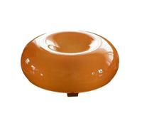 Juqoyue Lámpara de Mesa LED con Forma de Donut, Carga USB, para Dormitorio, Lámpara de Mesa Decorativa de, Color Naranja