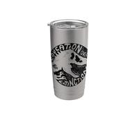 Jurassic World Education Over Extinction Vaso térmico de acero inoxidable de doble pared