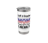 Just A Regular Mom Trying Not To Raise Liberals For Moms Vaso térmico de acero inoxidable de doble pared