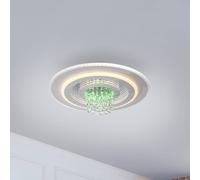 JUST LIGHT. GmbH JUST LIGHT. Lámpara LED de techo Tolago RGB, CCT, blanca, control remoto