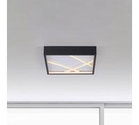 JUST LIGHT. GmbH JUST LIGHT. plafón LED Mikado, 30 x 30 cm, negro