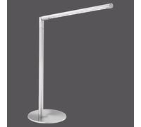 JUST LIGHT. GmbH Lámpara de mesa LED Dawda, atenuable, acero