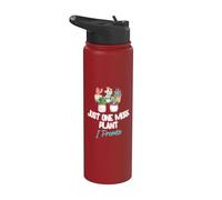 Just One More Plant I Promise - Houseplant Appreciation Day Stainless Steel Insulated Water Bottle