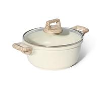JUST PERFECTO - Batería de Cocina Inducción Set de Cacerolas con Tapa - Cacerola para Todo Tipo de Cocinas - Sartén Antiadherente sin PFOA ni PTFE - Juego con Sartenes (21 Piezas Verde)