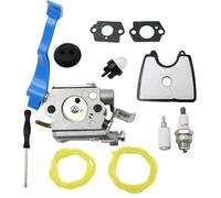 JUUDDENPARTS Kit de carburador C1Q-W37, repuesto para Husqvarna 125 B 2007-05 125 B 2008-05 125 BX 2008-06 125 BX 2008-10 125BVX 2008-01 125BVX 2007-01 05, Sustituye a 5 45112101