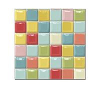 JUXDZISHW Azulejos Adhesivos 3D para Pared, 10 Piezas 30x30cm
