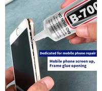 JXVX Pegamento para reparación de pantalla de teléfono Adhesivo transparente B-7000 y negro T-7000 15 ml/50 ml/110 ml, joyería artesanal, pegamento extra fuerte de resina de secado rápido impermeable.