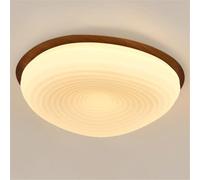 JXYDJH Lámpara De Techo Creativa Color Nogal Con Luces LED Cálidas De Acrílico