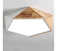 JXYDJH Lámparas De Techo Minimalistas De Madera De Roble Con Iluminación LED Cálida.