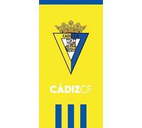 JYC CREATIVE Toalla de Playa y Piscina y Gimnasio, Regalos Fútbol, Productos Exclusivos para Fans, Regalos Ideales para Aficionados del Fútbol, Toalla (P1, 70X140, Cadiz C F)