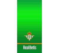 JYC CREATIVE Toalla de Playa y Piscina y Gimnasio, Regalos Fútbol, Productos Exclusivos para Fans, Regalos Ideales para Aficionados del Fútbol, 100% Algodòn (M2, 75X150, Real Betis)