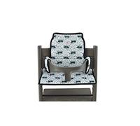 JYOKO Kids cojín para Trona Compatible con Stokke Tripp Trapp (Raccoon)